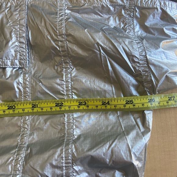 adidas by Stella McCartney Silver and Black Collection Pull-On Jacket - Picture 11 of 12